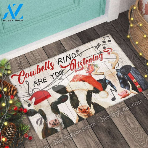 Cowbells Ring Doormat
