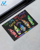 Crayon Teacher Doormat, Crayon Teacher Classroom Doormat, Teacher Room Welcome Mat, Back To School Door Mat