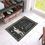 Crazy Australian Shepherd Please Do Not Knock Dogs Lover Doormat Welcome Mat