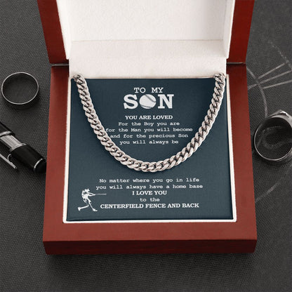 Cuban Link Necklace - My Son Home Base, Cuban Link Chain
