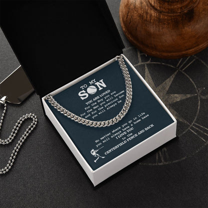 Cuban Link Necklace - My Son Home Base, Cuban Link Chain