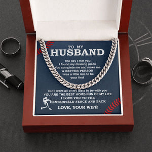 Cuban Link Necklace - To My Husband, Cuban Link Chain