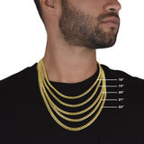 Cuban Link Necklace - To My Husband, Never Forget, Cuban Link Chain
