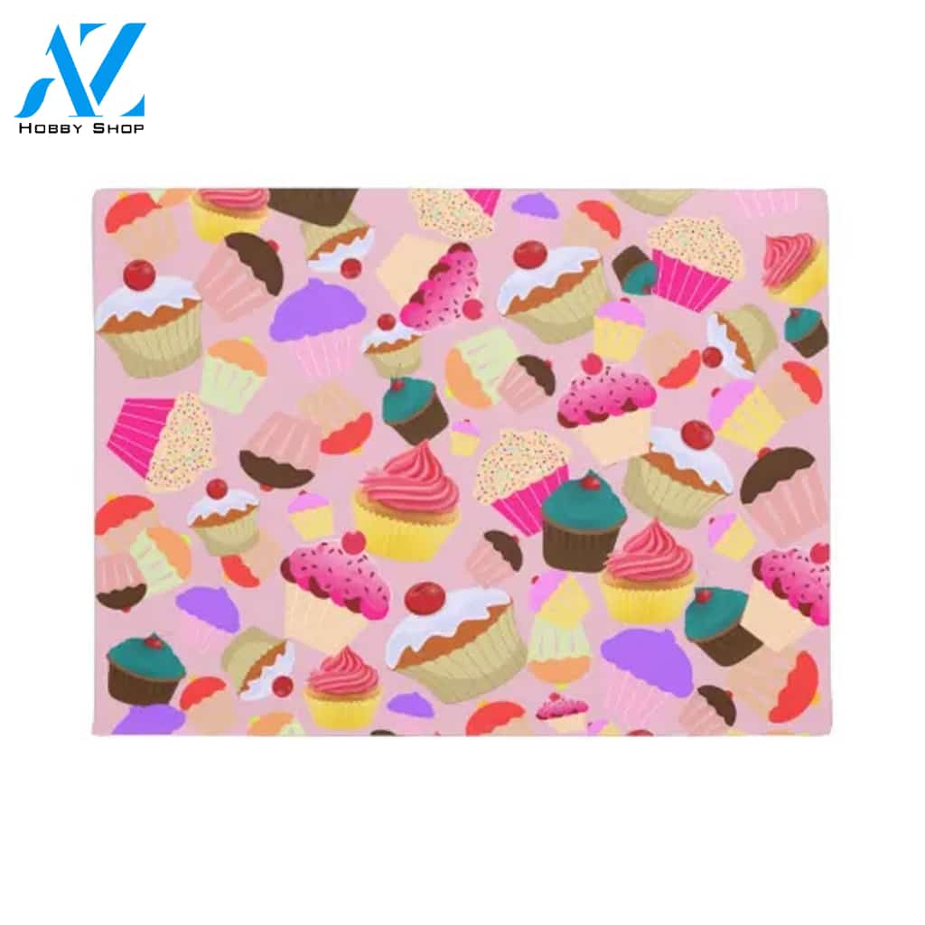 Cupcake Cute Funny Doormat Welcome Mat House Warming Gift Home Decor Funny Doormat Gift Idea