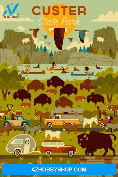 Custer State Park South Dakota Geometric