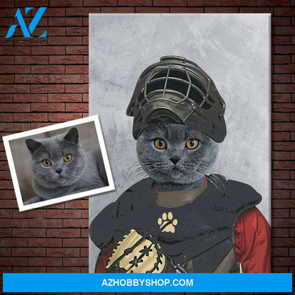 Custom Baseball/Softball Player Pet Portrait