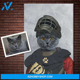Custom Baseball/Softball Player Pet Portrait