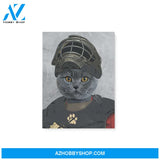Custom Baseball/Softball Player Pet Portrait