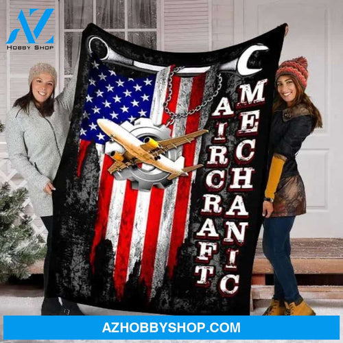 Custom Blanket Aircraft Mechanic Blanket