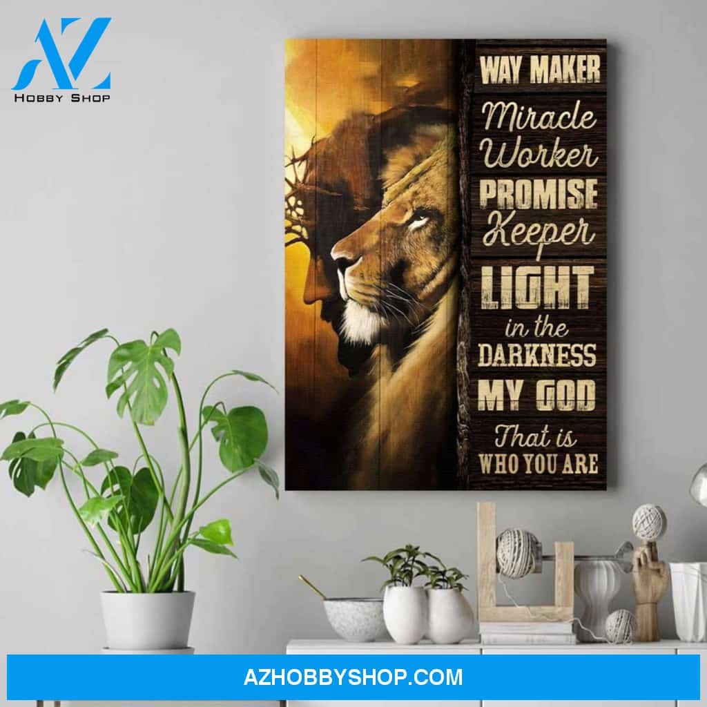 Custom Canvas God Is My Light Canvas