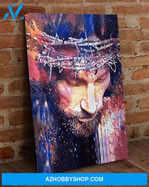 Custom Canvas God Canvas Poster, Christ Jesus Canvas, Jesus God Canvas, Faith Poster, Home Decor, Wall Art