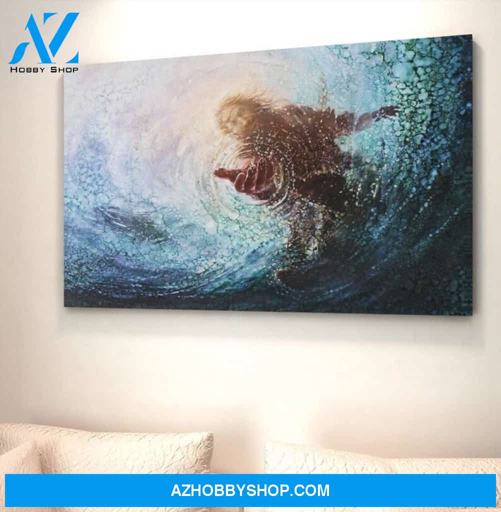 Custom Canvas Hand of God Canvas , Christian Canvas, God Canvas