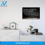 Custom Canvas HR Definition Horizontal , HR Office Decor, Coworker Gift, Funny