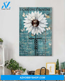 Custom Canvas I Can Only Imagine - Jesus Canvas Wall Art - Butterfly Canvas Wall Art