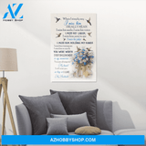 Custom Canvas I Miss His Jokes - Lovely Gift For Husband Christmas Gifts 2021