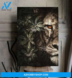 Custom Canvas Jesus - An Awesome Lion Eye Canvas Lion Canvas, God Canvas, Christian Canvas New Year, Christmas, Thanksgiving Gift