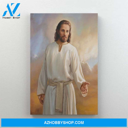 Custom Canvas Jesus and Faith Canvas, God Bless Don't Be Afraid, Just Have Faith, Jesus Canvas Wall Art