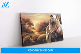 Custom Canvas Jesus Christ The Good Shepherd Painting