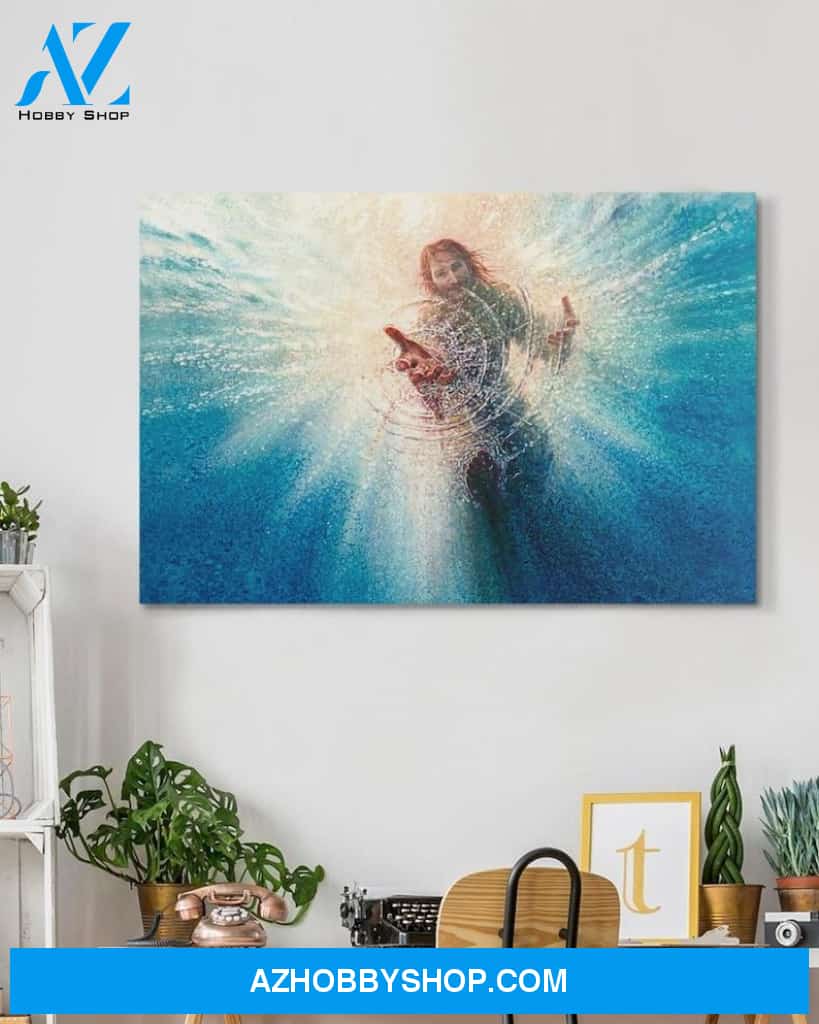 Custom Canvas Jesus Give Me Your Hand