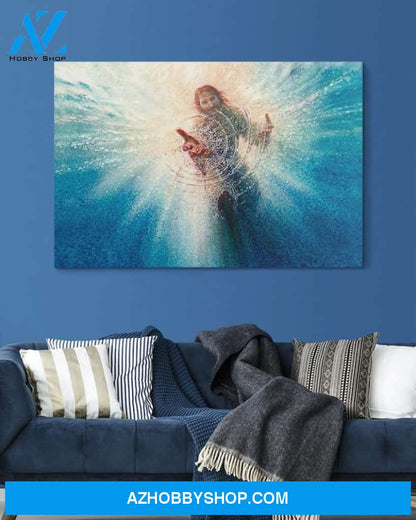 Custom Canvas Jesus Give Me Your Hand