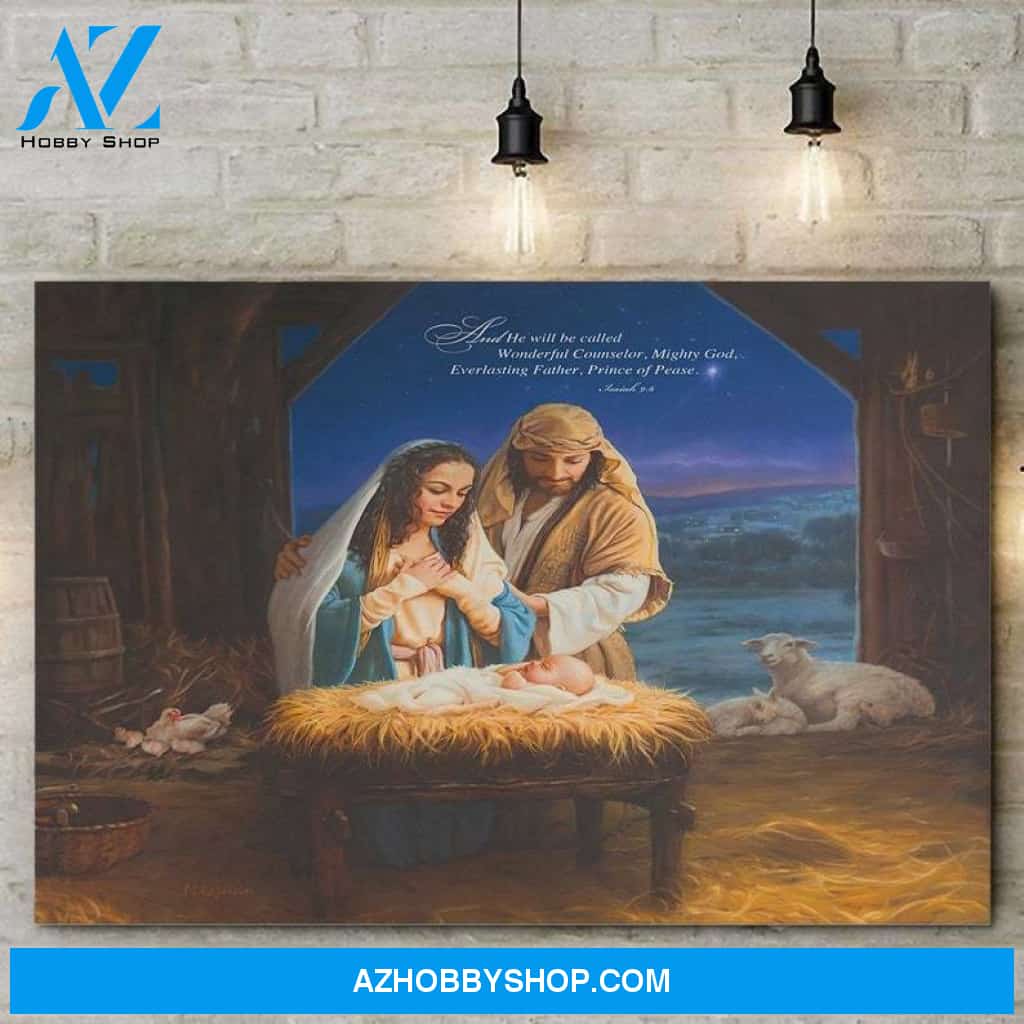 Custom Canvas Jesus Canvas, God Is Born, Just Have Faith, Jesus Memorial Canvas