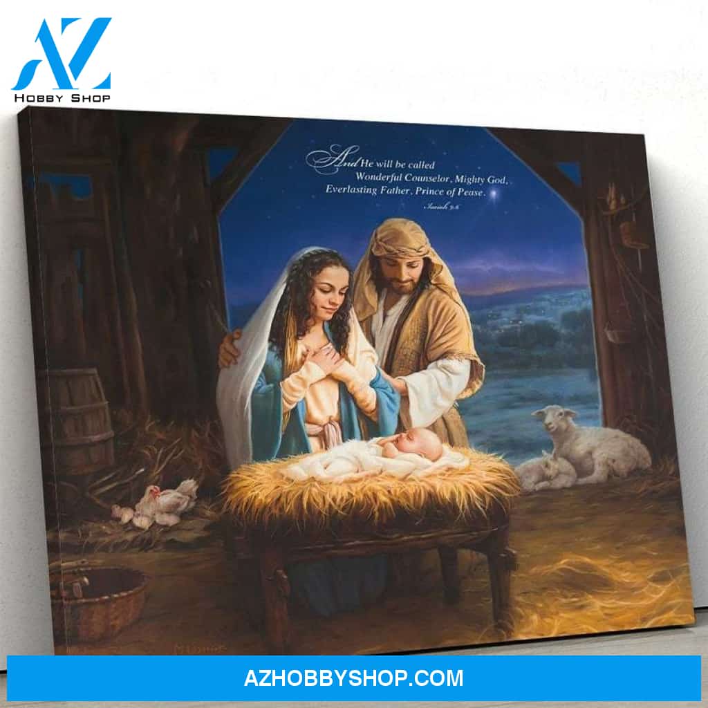 Custom Canvas Jesus Canvas, God Is Born, Just Have Faith, Jesus Memorial Canvas