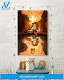 Custom Canvas Jesus, Lion and Lamb Canvas Jesus Christian God Art Decor Thanksgiving Gift Christmas Gifts 2021