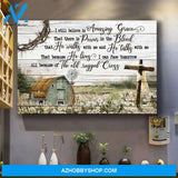 Custom Canvas Jesus Canvas, Poster - I Still Believe In Amazing Grace - Birthday Gift, New Year Gift, Christmas Gift, Thanksgiving