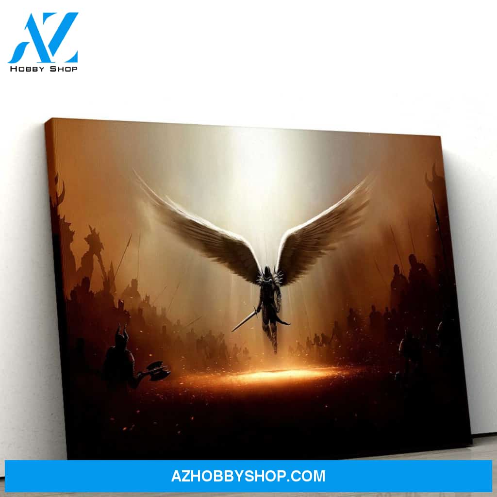 Custom Canvas Jesus Canvas, Wing of God Canvas