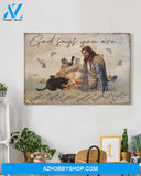 Custom Canvas Jesus With Cats God Says You Are Landscape Canvas, Hot Christmas Gifts 2021
