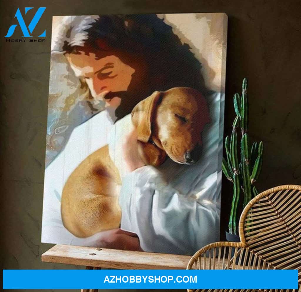 Custom Canvas Jesus's hug Canvas Beautiful