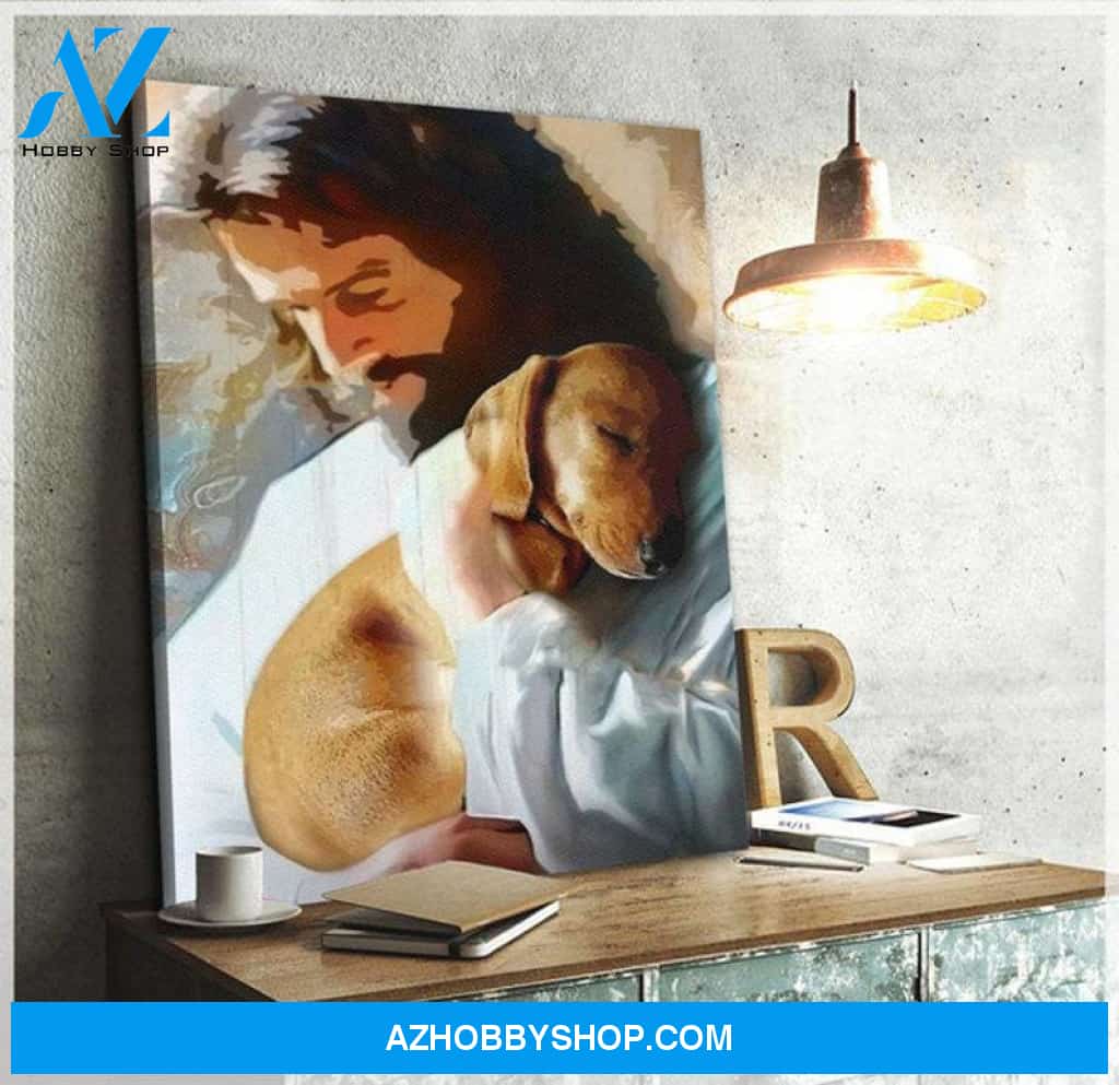 Custom Canvas Jesus's hug Canvas Beautiful