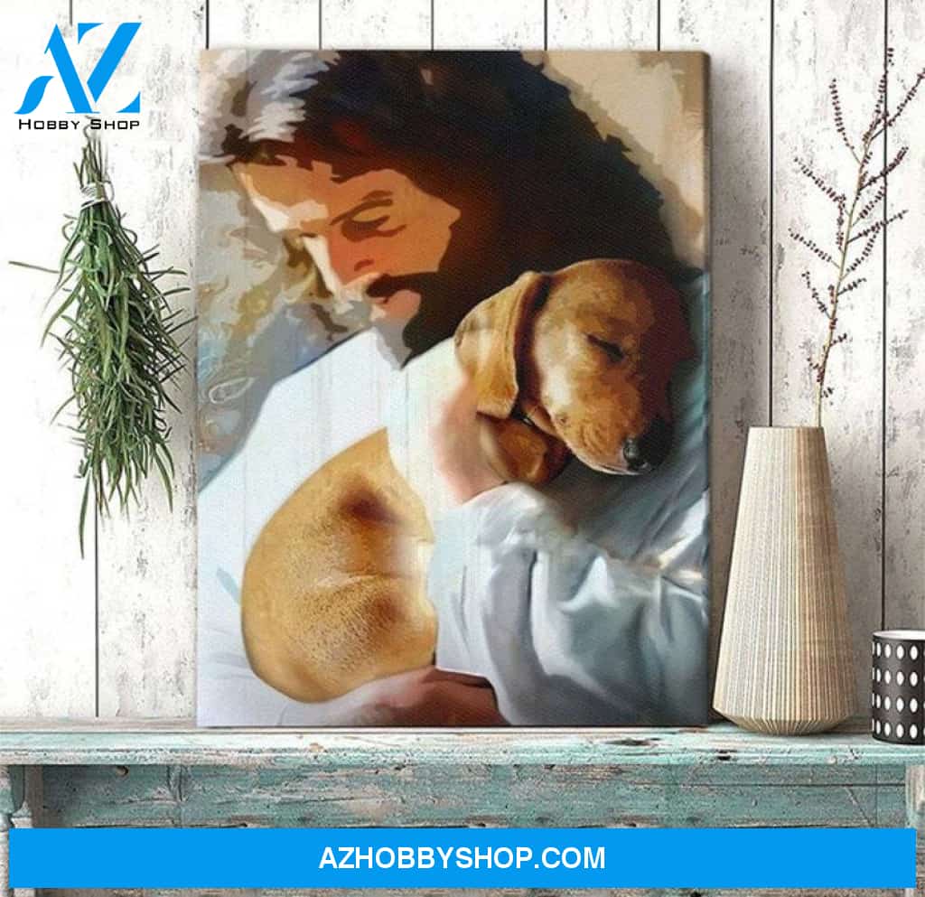 Custom Canvas Jesus's hug Canvas Beautiful