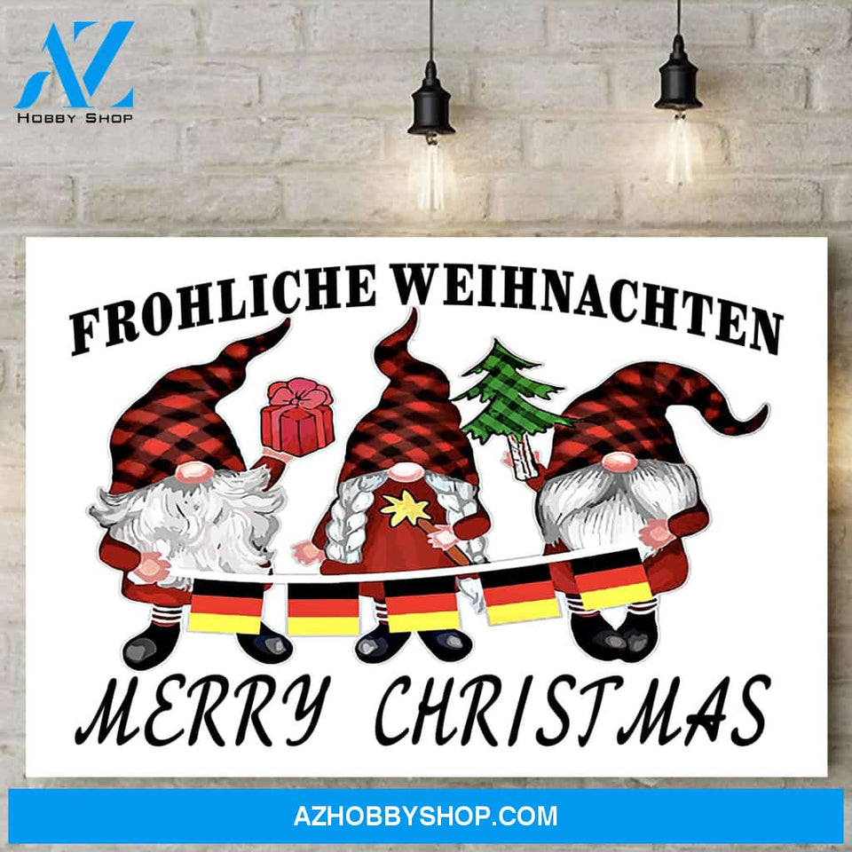Custom Canvas Merry Christmas Canvas Print Wall Art