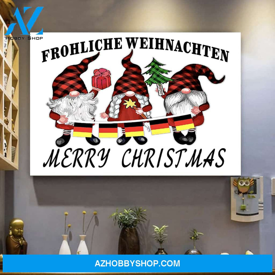 Custom Canvas Merry Christmas Canvas Print Wall Art
