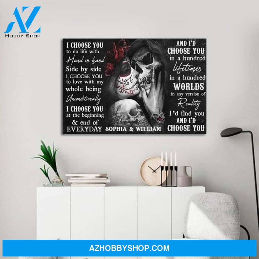 Custom Canvas Personalized Couple I Had You And You Had Me Poste