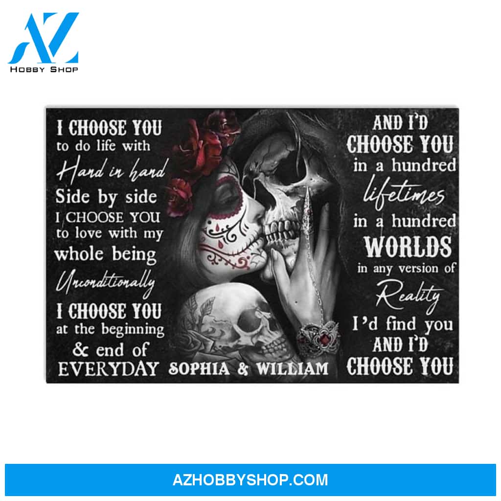 Custom Canvas Personalized Couple I Had You And You Had Me Poste