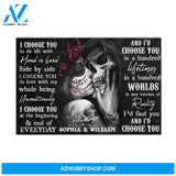 Custom Canvas Personalized Couple I Had You And You Had Me Poste