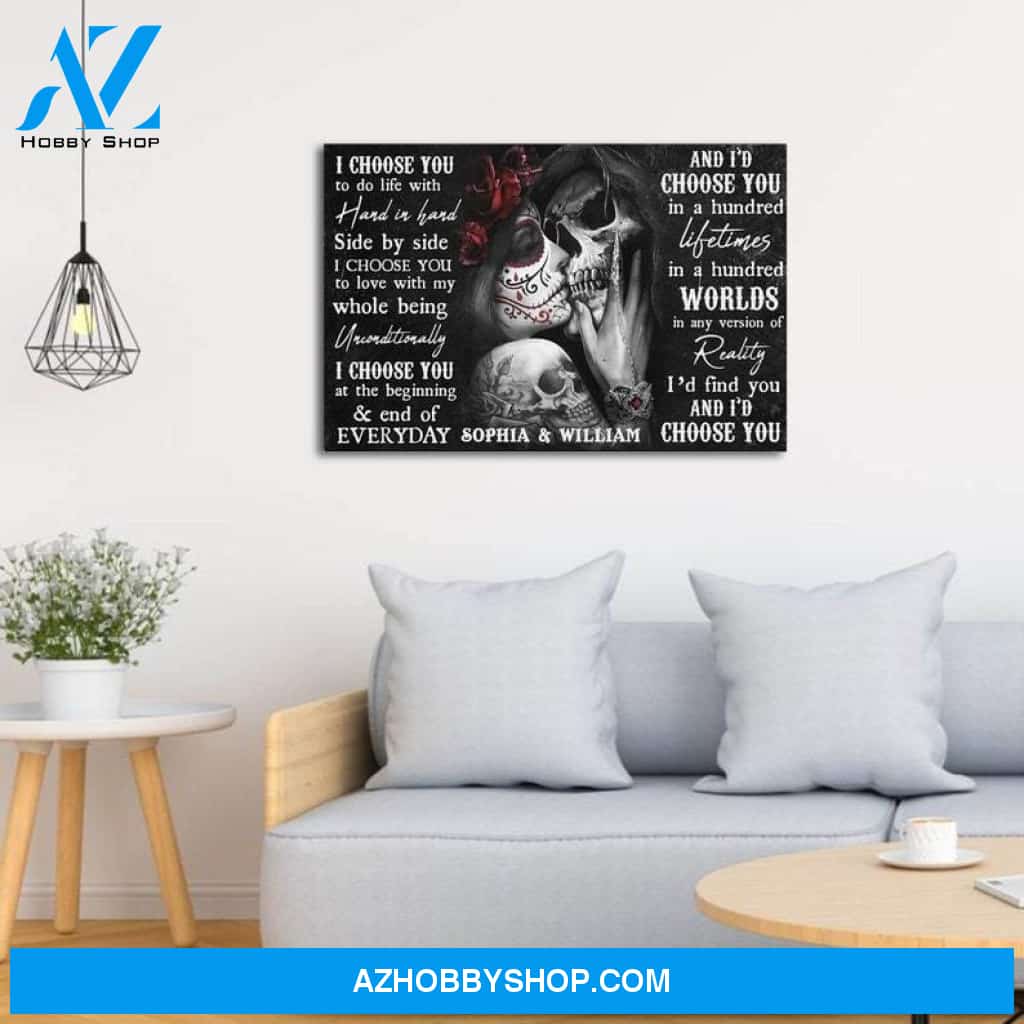 Custom Canvas Personalized Couple I Had You And You Had Me Poste