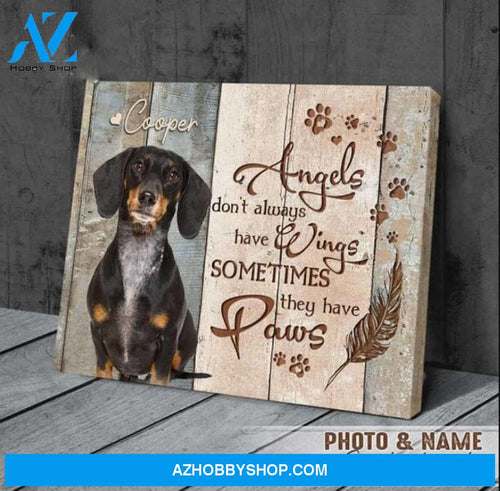 Custom Canvas Personalized Gift for Dog lover