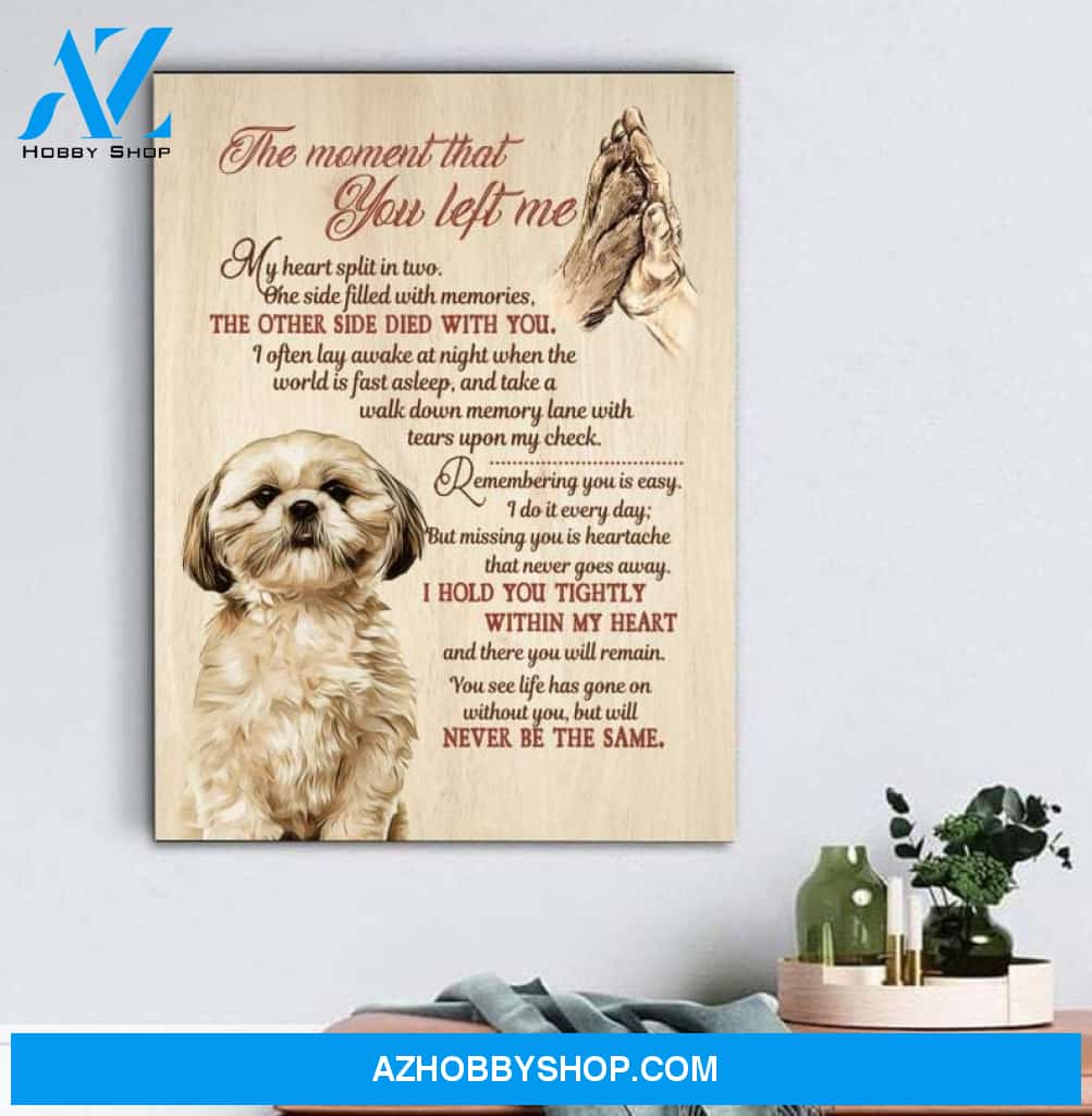 Custom Canvas Personalized Memorial Pet Gift Wall Art Canvas 4