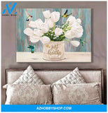 Custom Canvas Printing Hummingbird Canvas Just breathe Canvas