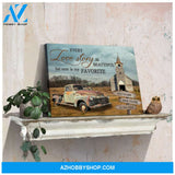 Custom Canvas Prints Anniversary Wedding Gifts Personalized Gifts Every love story is beautiful Farmhouse Ohcanvas