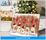 Custom Canvas Prints Personalized Christmas Gifts Golden Retriever Puppies All hearts come home for Christmas Ohcanvas