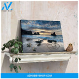 Custom Canvas Prints Personalized Gifts Wedding Anniversary Gifts Beach and Couple Turtles Wall Art Decor Ohcanvas