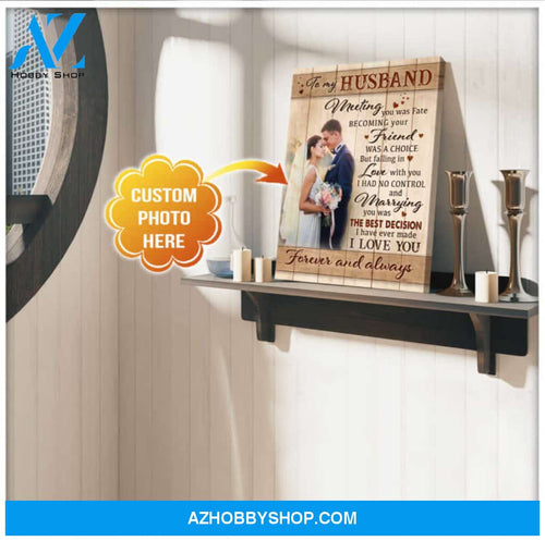 Custom Canvas Prints Personalized Gifts Wedding Anniversary Gifts To My Husband Customize Couple Wall Art Decor Ohcanvas