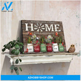 Custom Canvas Prints Personalized Names Family Gifts Christmas Wall Decor All Hearts Come Home Ohcanvas