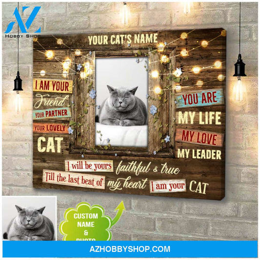 Custom Canvas Prints Personalized Pet Photo Gifts I Am Your Friend Wall Art Decor Ohcanvas