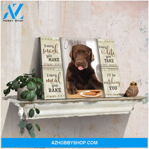 Custom Canvas Prints Personalized Pet Photo I'll be watching you Ohcanvas