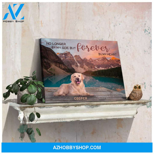 Custom Canvas Prints Personalized Pet Photo No longer by my side Ohcanvas